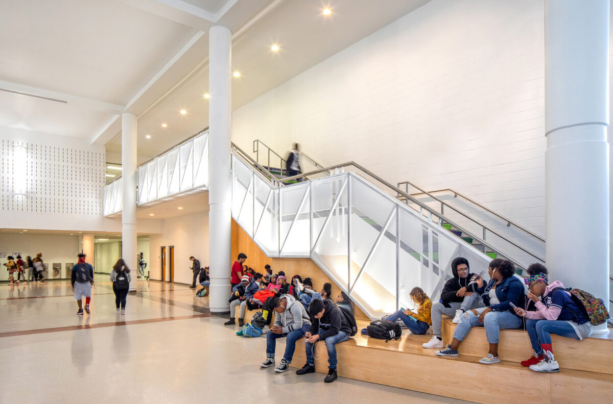 SRMHS Great Hall Renovation, Raleigh, North Carolina - Tzu Chen Photography 