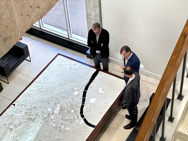 3D Model of Nashville (photo courtesy of HASTINGS.)