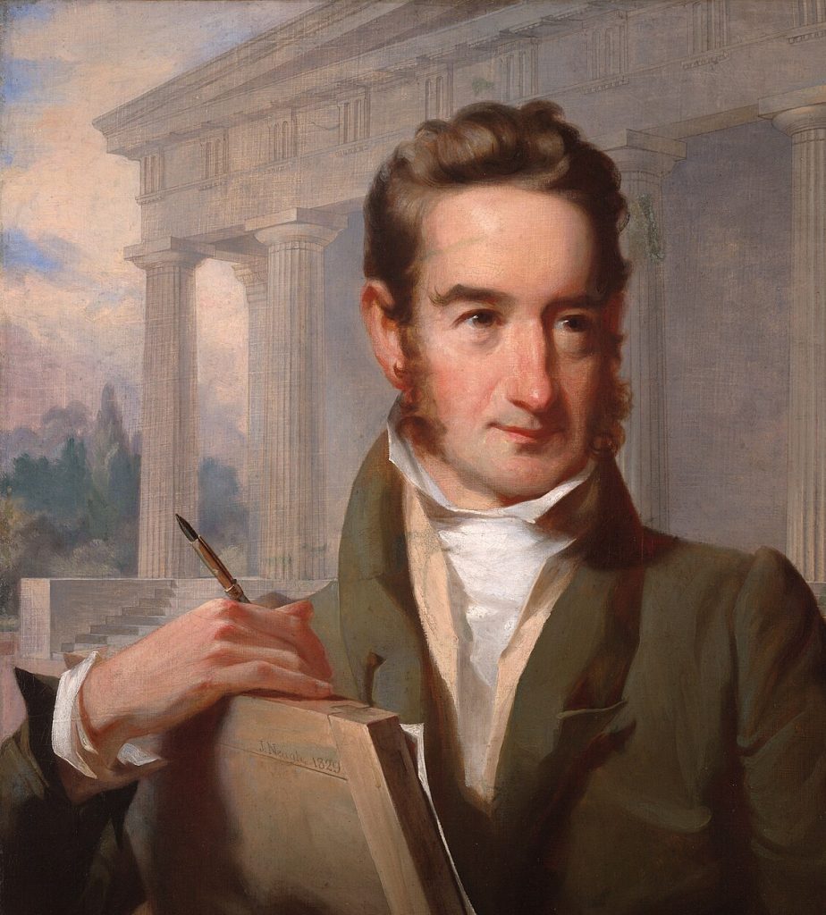 Samuel Dold Morgan Portrait in the Tennessee State Capitol, Nashville, TN.